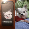 Custom Pet Print Phone Case with Text