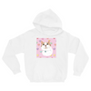 Men's / Women's Valentines Pet Portrait Hoodie (White)