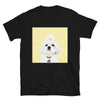 Women's Premium Pet Portrait T-Shirt (Black)