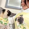 Men's / Women's Premium Pet Portrait Hoodie (White)