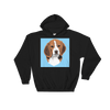 Men's / Women's Custom Pet Print Hoodie (Black)