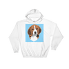 Men's / Women's Custom Pet Print Hoodie (White)