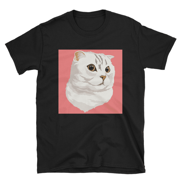 Women's Custom Black Pet Print T-Shirt