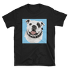 Men's Custom Black Pet Print T-Shirt
