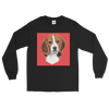 Unisex Custom Black Long Sleeve Shirt