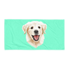Custom Pet Print Beach Towel