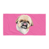 Custom Pet Print Beach Towel