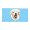Custom Pet Print Beach Towel