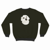 Men's / Women's Custom Pet Print Sweatshirt (Black)
