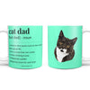 Cat Dad Definition Coffee Mug