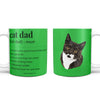 Cat Dad Definition Coffee Mug
