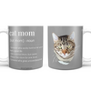 Mother's Day Cat Mom Coffee Mug