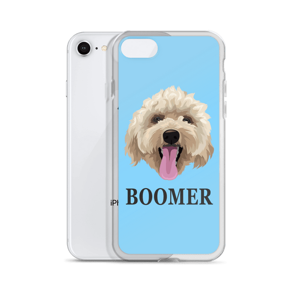 Custom Pet Print Phone Case with Text