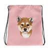 Custom Pet Print Drawstring Bag