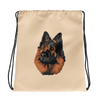 Custom Pet Print Drawstring Bag