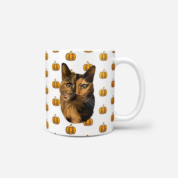 Halloween Pet Print Mug