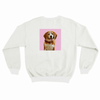 Men's / Women's Premium Pet Print Sweatshirt (White)