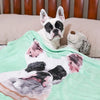 Custom Pet Print Fleece Blanket