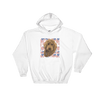 Unisex Independence Day Pet Print Hoodie (White)