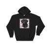 Unisex Independence Day Pet Print Hoodie (Black)