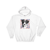Unisex Independence Day Pet Print Hoodie (White)