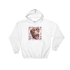 Unisex Independence Day Pet Print Hoodie (White)