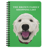 Custom Pet Print Spiral Notebook