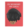 Custom Pet Print Hardcover Journal