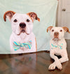 Custom Pet Print Fleece Blanket