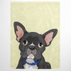 Cartoon Pet Portrait Fleece Blanket