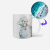 Double Exposure Pet Print Coffee Mug