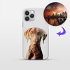 Double Exposure Pet Print Phone Case