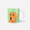 Cartoon Pet Portrait Coffee Mug