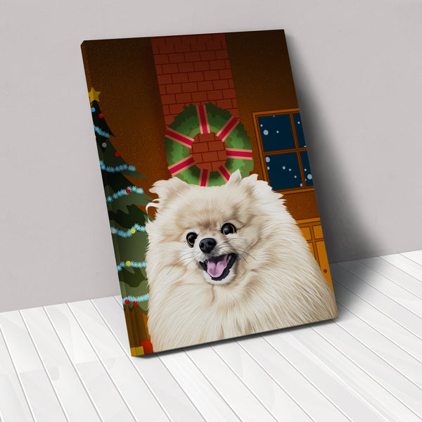 Christmas Pet Print Canvas