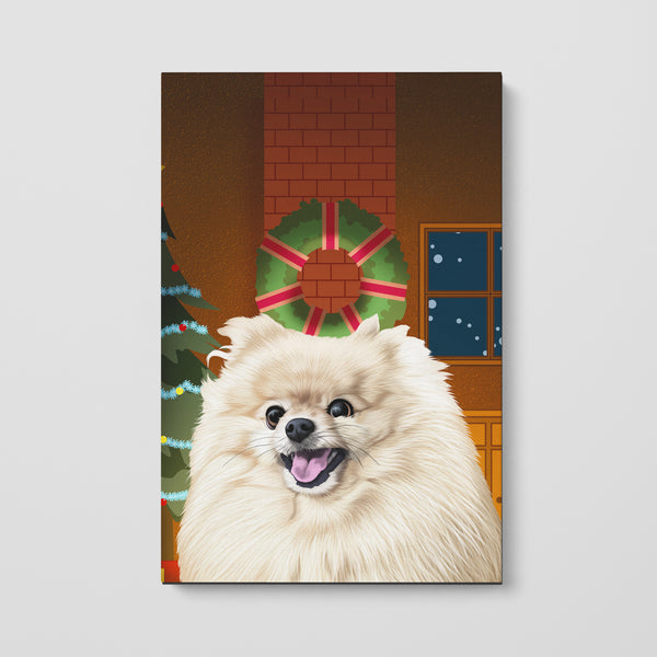 Christmas Pet Print Canvas