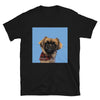Men's Premium Pet Portrait T-Shirt (Black)