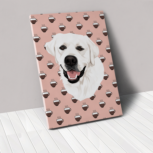 Food & Drink Pet Print Canvas
