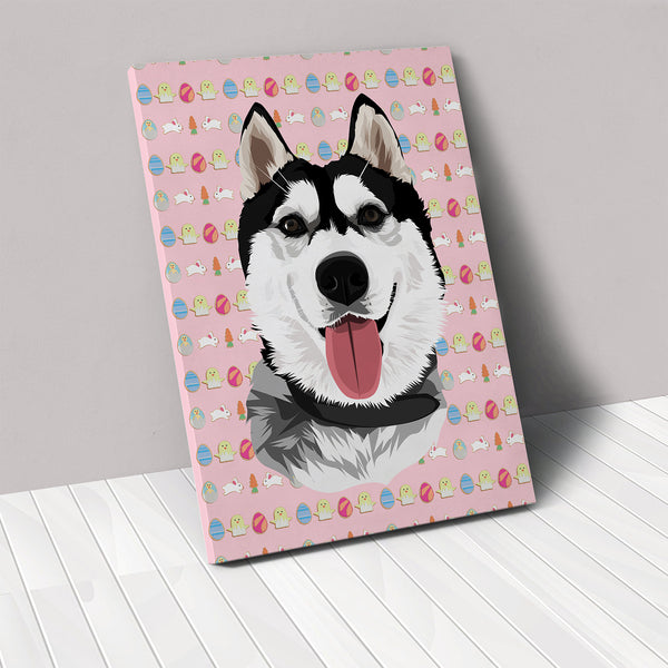 Easter Pet Print Canvas