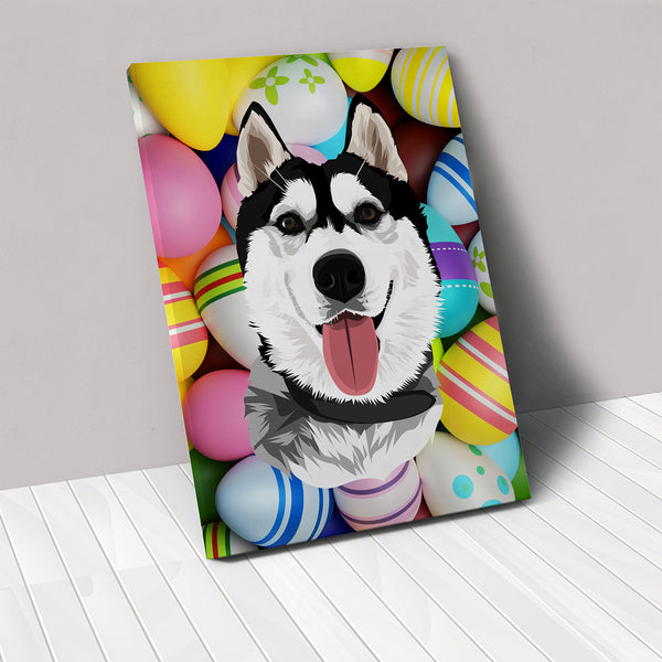 Easter Pet Print Canvas