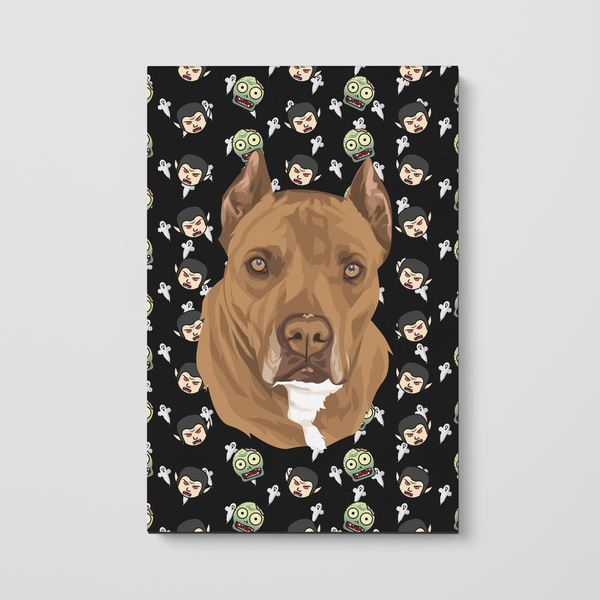 Halloween Pet Print Canvas