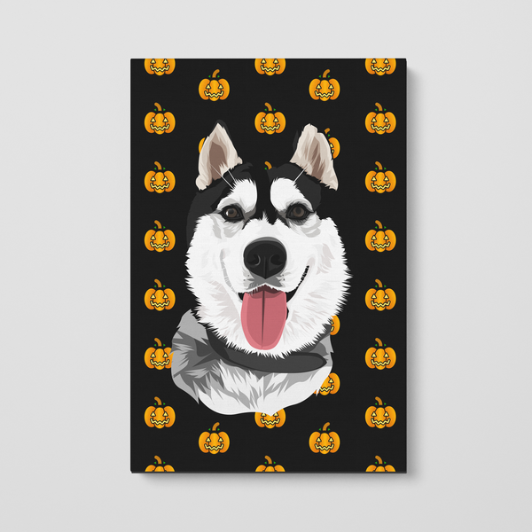 Halloween Pet Print Canvas
