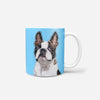 Color Sketch Pet Print Coffee Mug