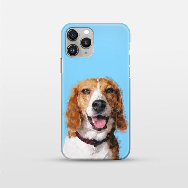 Color Sketch Pet Print Phone Case