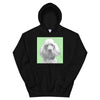 Men's / Women's Monochrome Sketch Pet Print Hoodie (Black)
