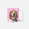 Color Sketch Pet Print Coffee Mug