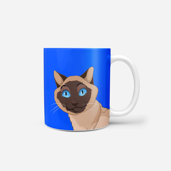 Cartoon Pet Portrait Coffee Mug
