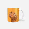 Cartoon Pet Portrait Coffee Mug
