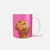 Cartoon Pet Portrait Coffee Mug