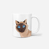 Cartoon Pet Portrait Coffee Mug
