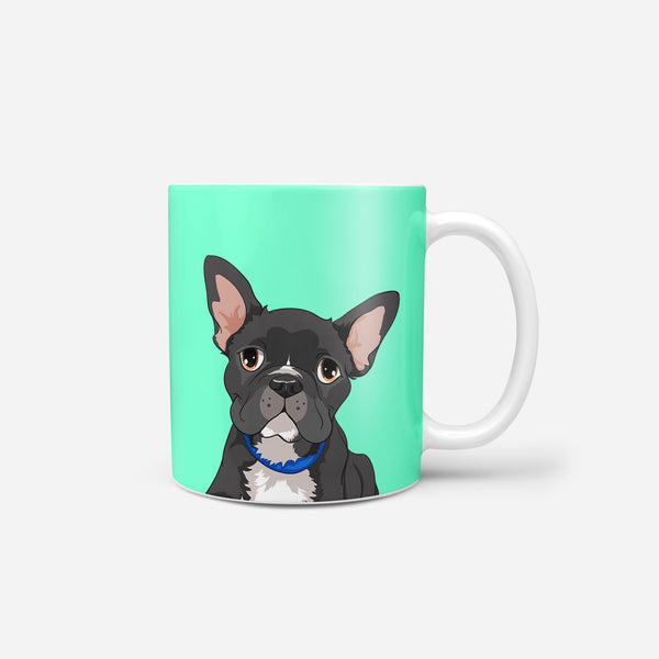 Cartoon Pet Portrait Coffee Mug